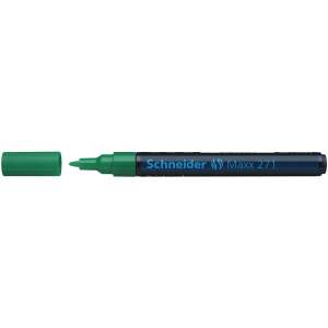 Schneider Maxx 271 zöld állandó filctoll, 1-2 mm kerek hegyű - Marker