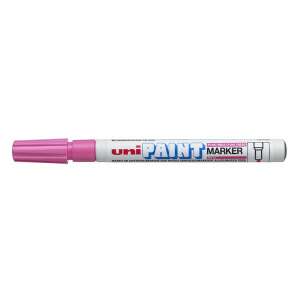 Uni Paint Marker, 0,8-1,2mm, rózsaszín - Lakkmarker