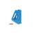 Esselte Europost Vivida blue A4 magazine file