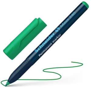 Schneider Maxx 240 green permanent marker, 1-2mm chisel tip - Marker