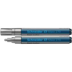 Schneider Maxx 270 ezüst lakkmarker, 1-3 mm kerek hegyű - Marker