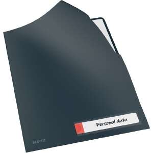 Leitz Cosy Privacy A4 Genotherm folder, dark grey, for personal data - Document wallet
