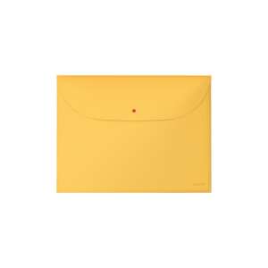 Leitz Cosy A4 document folder, yellow, 2 pockets, snap closure - Leitz Document protector