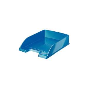 Leitz WOW blue plastic letter tray - Desktop Organizer