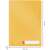 Leitz Cosy Privacy A4 folder, yellow, with dimensions