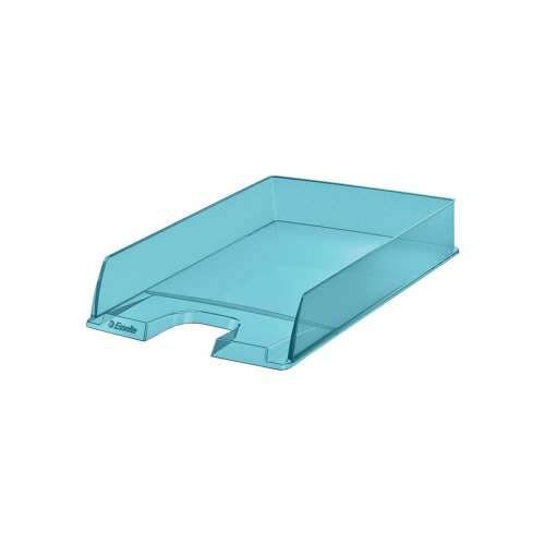 Esselte Colour Ice blue plastic document tray