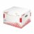 Esselte Speedbox Archive Container M size recycled cardboard white 100917264