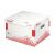 Recipient de depozitare de dimensiuni M din carton reciclat Esselte Speedbox alb (623912) 100917264