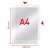 A4 size Esselte Luxus Genotherm L document protector, 105 micron, clear, 100 pack