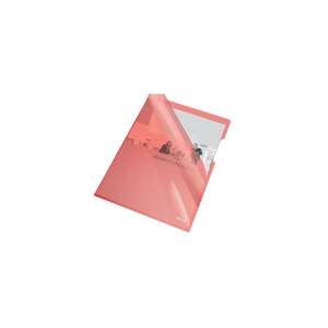 Esselte Luxus Genotherm L A4 red clear document folder - Document wallet