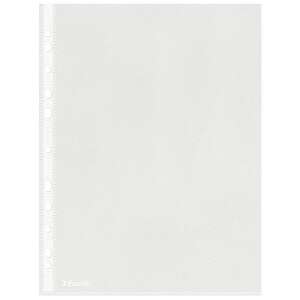 Esselte Standard A4 Genotherm document pockets, 43 micron, clear, 100 pack - Document wallet