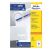 Label sticker, 105 x37mm, universal, 16 labels/sheet, 100 sheets/box, Avery white 78734786