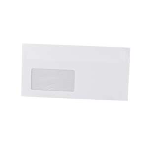 Bluering® LA4 öntapadó ablakos boríték, fehér, 110x220mm - Boríték