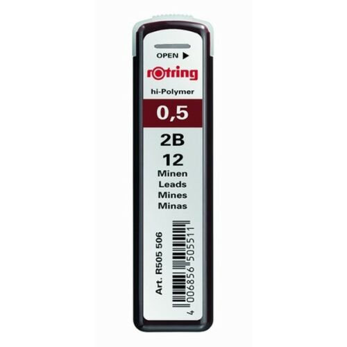 Rotring Tikky Grafitbél - 0,5 mm, 2B 125478867 - Ceruzabetét