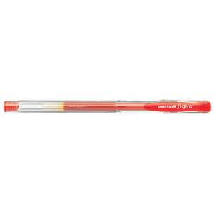 Zselés toll 0,5mm, Uni UM-100, írásszín piros 77534258 