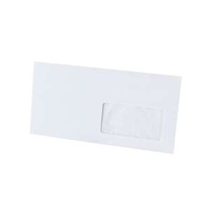 Fehér ablakos boríték, Bluering LA4, 110x220mm, 45x90mm ablak - Boríték