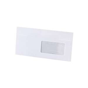 Bluering® LA4 öntapadó ablakos boríték, fehér, 110x220mm - Boríték