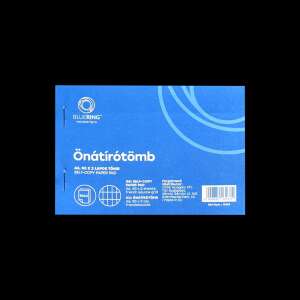 Bluering® A6 önátírótömb, 50 lap, 2 részes, francia kockás - Önátírótömb