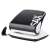 SAX Design 418 black two-hole punch, 25 sheets capacity