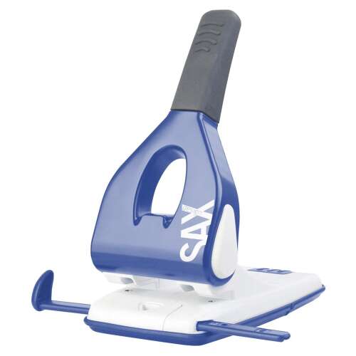 SAX Design 618 perforator cu două găuri albastru 65 de foi