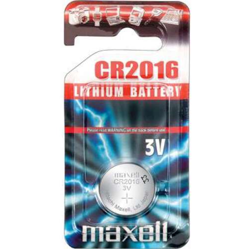 Batterie CR2016 Lithium 1 Batterie/Packung, im Hängeblister Maxell