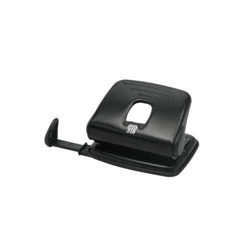SAX Design 318 Black 2-Hole Punch, 15 Sheets Capacity