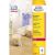 Label sticker, 96 x50.8mm, water clear, 10 labels/sheet, 25 sheets/box, Avery transparent 77953991