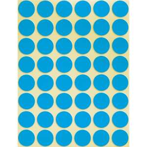 Avery Zweckform 18mm blue marking dots, 1056 stickers per pack - Label sticker