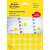 Avery Zweckform yellow marking dots, 18mm diameter, 1056 dots per pack