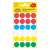 Avery Zweckform 18mm round color coding labels, 96 labels in 5 colors, red, blue, white, yellow, green