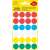 Avery Zweckform 18mm round color coding labels, 96 labels in 5 colors, red, blue, white, yellow, green