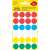 Avery Zweckform 18mm round color coding labels, 96 labels in 5 colors, red, blue, white, yellow, green