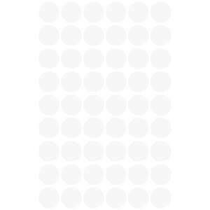 Avery Zweckform 12 mm kerek fehér jelölőpontok, 270 darab - Avery