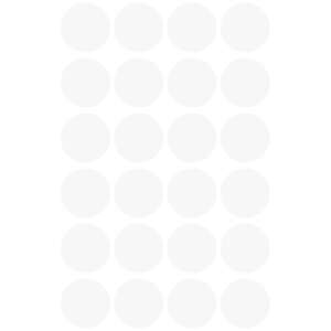 Avery Zweckform 18 mm-es fehér kerek jelölőpontok, 96 pont/csomag - Avery