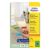 Label sticker, 45,7 x21,2mm, universal retractable, 48 labels/sheet, 20 sheets/box, Avery green 79102780