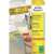 Label sticker, 45,7 x21,2mm, universal retractable, 48 labels/sheet, 20 sheets/box, Avery green 79102780