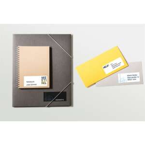 Avery Zweckform 3424 Ultragrip univerzális címkék, használva borítékokon és mappákon - Avery