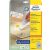 Label sticker, 17,8 x10mm, universal retractable, 270 labels/sheet, 25 sheets/box, Avery white 78968512