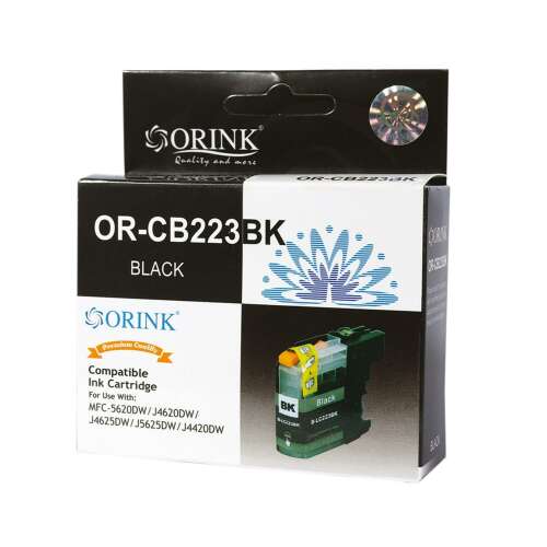 Brother LC223XL ink cartridge black ORINK