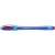 Schneider Slider Memo XB ballpoint pen, purple ink, blue barrel