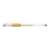 Goldfarbener Gel-Stift, 0,7 mm, ICO Gel-Ico, durchsichtiges Gehäuse