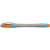 Schneider Slider Memo XB ballpoint pen, orange ink, blue barrel