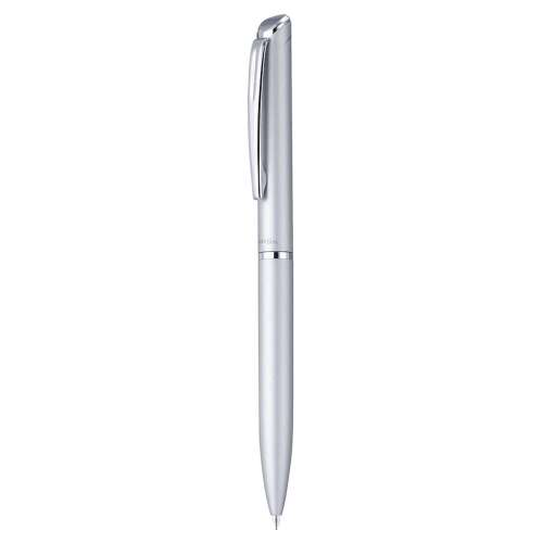 Guľôčkové pero 0,35 mm, kovové strieborné telo, Pentel Energel BL2007Z-AK, farba písania modrá