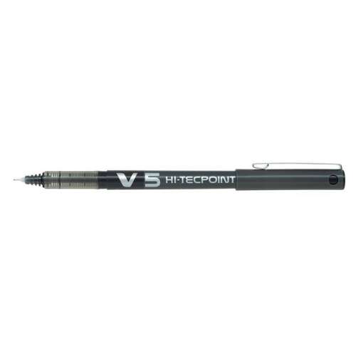 Pilot Hi-Tecpoint V5 Rollertoll, 0,3 mm, fekete tinta