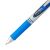 Nahaufnahme des Pentel EnerGel BL77-CO blauen Gelschreiber, 0.7mm