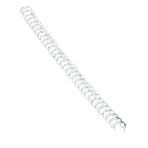 Fellowes® 12 mm-es fehér fém spirálkötő gerinc 81-100 laphoz