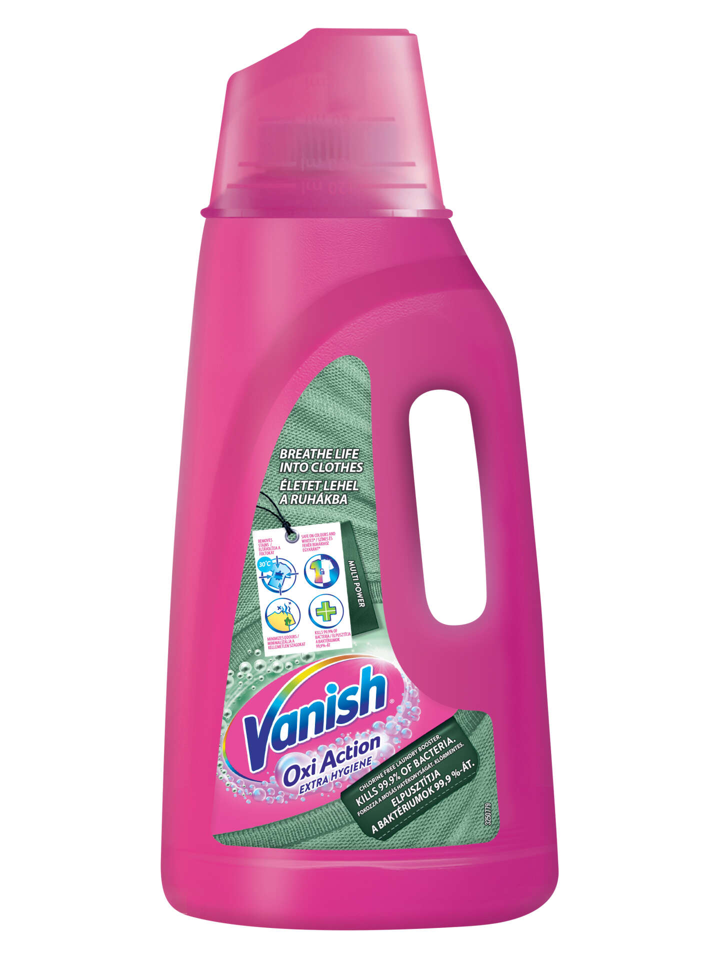E-shop Vanish Oxi Action antibakteriálny gél na odstraňovanie škvŕn 1,88 l