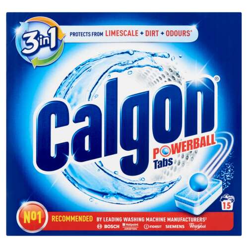 Calgon Powerball 3v1 tablety na zmäkčovanie vody 15ks