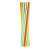 12 farbige Pastell-Papierstrohhalme 50288229