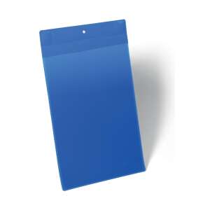 Mágneses dokumentum tároló zseb A4, álló, 10 db/csomag, Durable Neodym, kék 78753787 